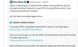 马斯克旗下xAI在美国得州法院起诉苹果和OpenAI，指控其违反反垄断法