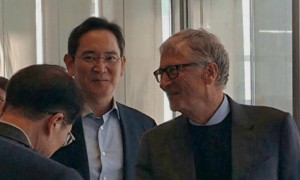 比尔・盖茨前往韩国，会见三星李在镕等多位韩企高管